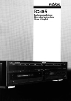 Revox B-240-S-Owners-Manual